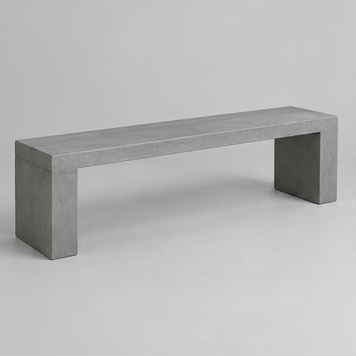 Cast Concrete Bench 1.8 m