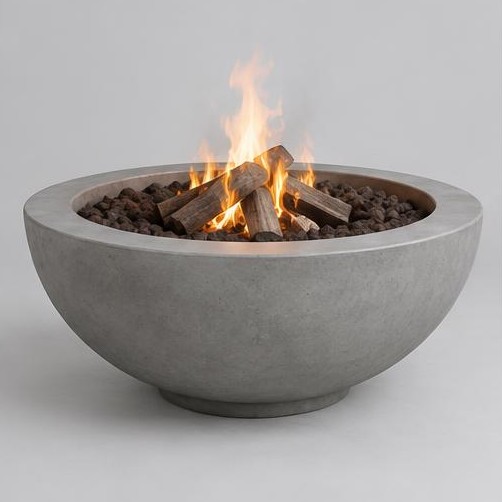 Concrete Fire Bowl