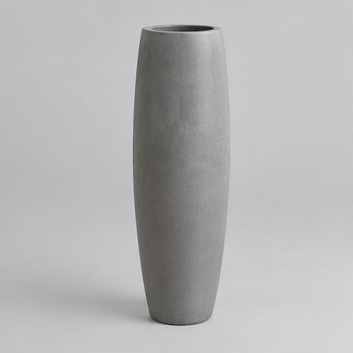 Tall Concrete Vase 600 mm