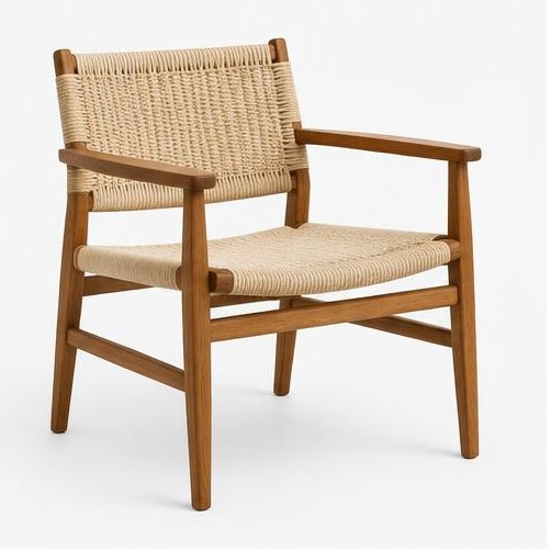 Woven Kiaat Armchair